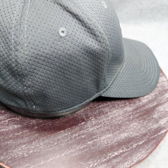 Adidas Gray Mesh Baseball Cap  L/XL  Stretch - Picture 6 of 10
